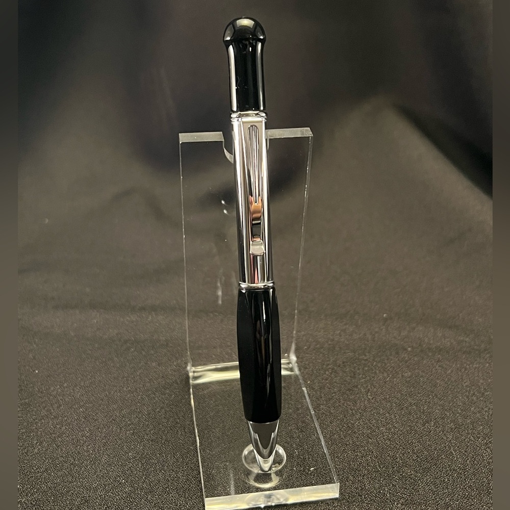 Monteverde Twist Ballpoint Pen – Glossy Black Resin